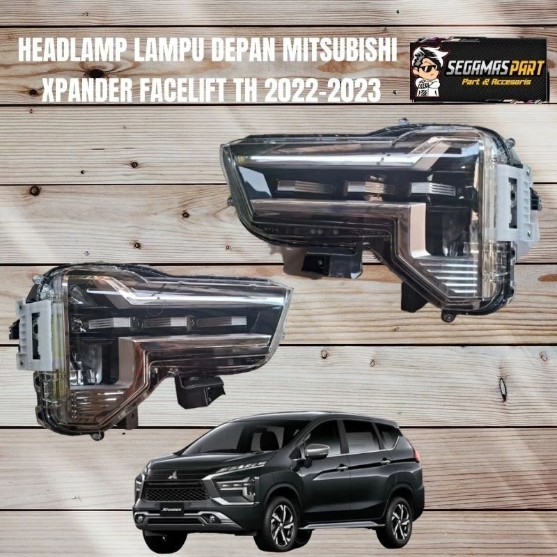 Jual Headlamp Lampu Depan Mitsubishi Xpander New Cross Facelift