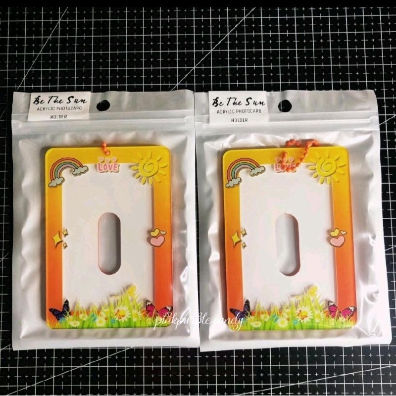 Jual Baca Deskripsi Ready Acrylic Photocard Holder Be The Sun