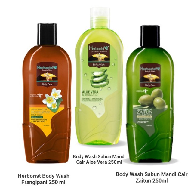 Jual Herborist Body Wash Sabun Mandi Cair Zaitun Aloe Vera Ml By