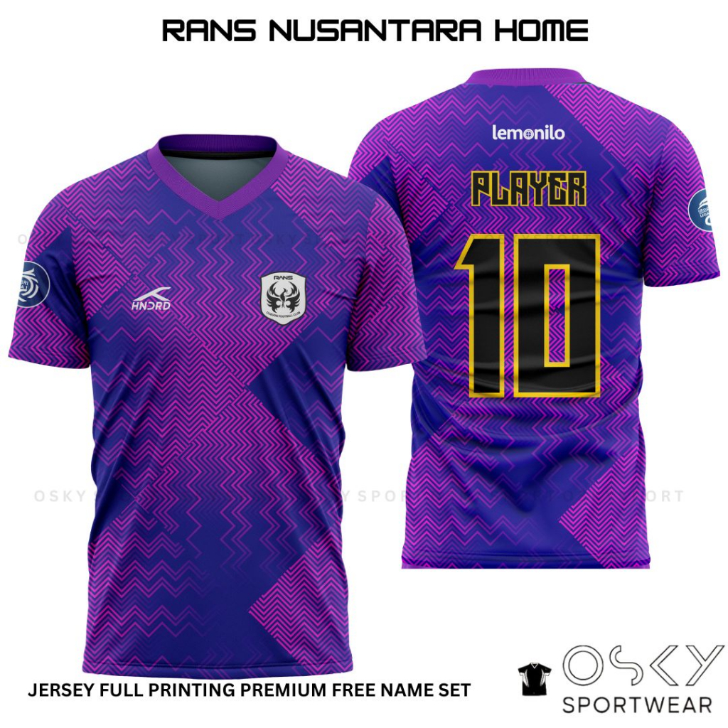 Jual Jersey Rans Nusantara Home Terbaru Full Printing Free