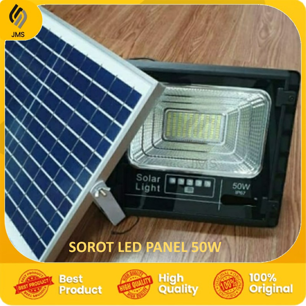 Jual Lampu Sorot Led Solar Cell Watt Tenaga Surya Watt Shopee