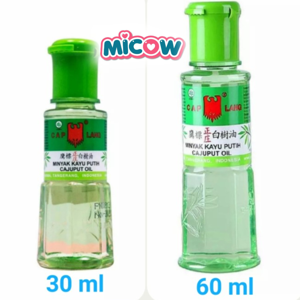 Jual Minyak Kayu Putih Cap Lang 30 Ml 60 Ml Shopee Indonesia