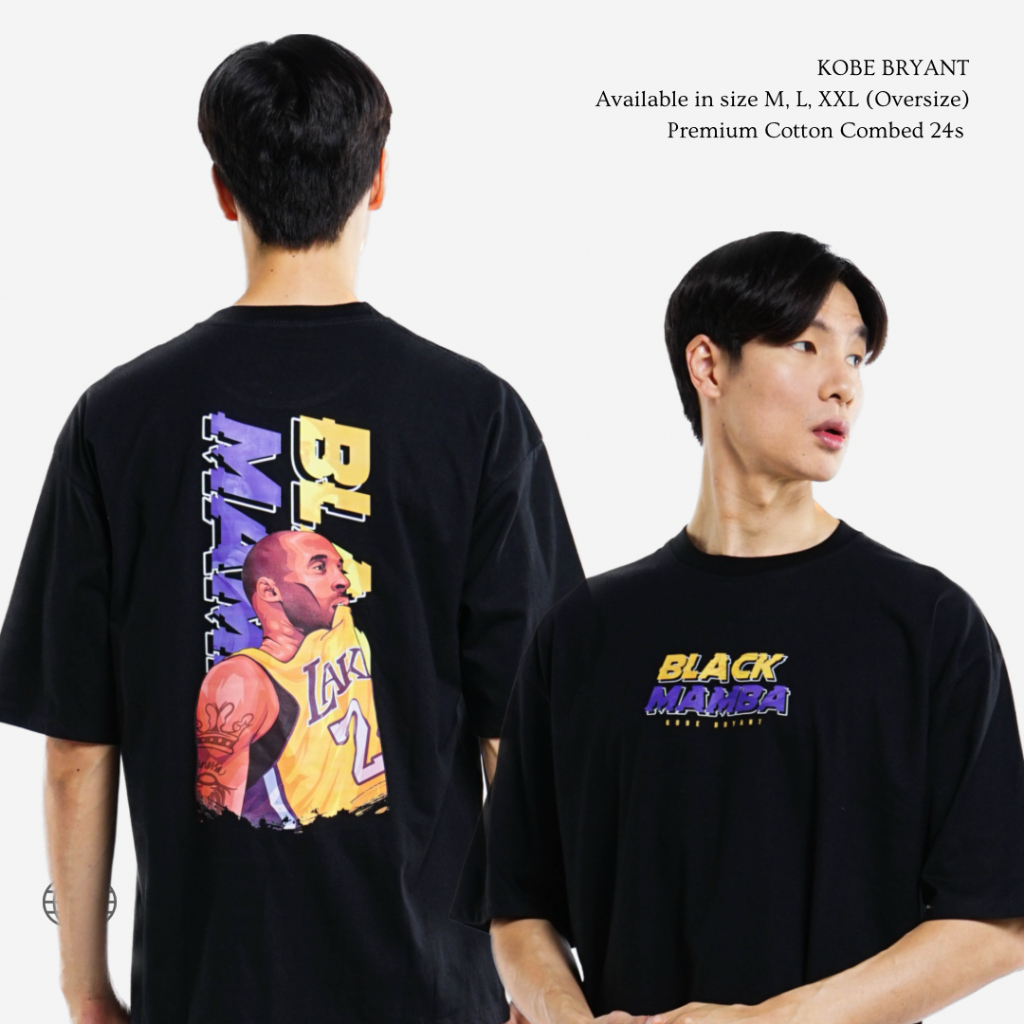 Jual Kaos Oversize Hitam New Kobe Bryant Shopee Indonesia