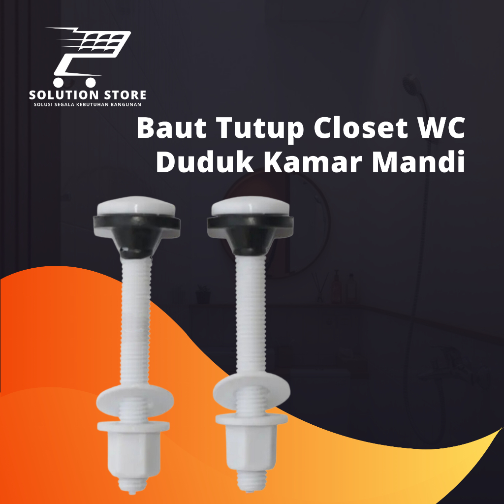 Jual Baut Tutup Universal Baut Kloset Duduk Penutup Closet Wc Kamar