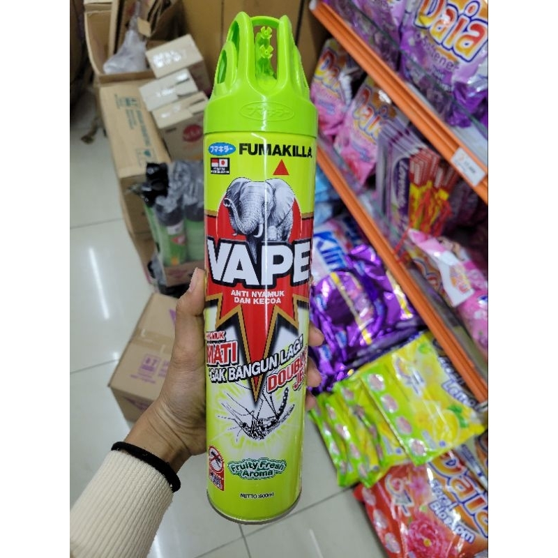 Jual FUMAKILLA VAPE AEROSOL 600ML DOUBLE JET FRUITY FRESH Khusus Pulau