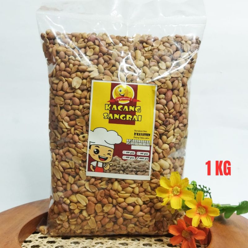 Jual Kacang Goreng Pecahan Kg Kacang Tanpa Kulit Sangrai Pecahan