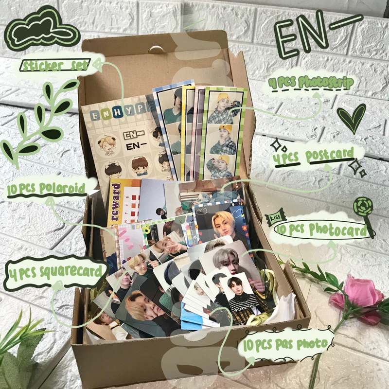 Jual FANKIT KPOP ENHYPEN ISI 40 PCS HAMPERS KADO MURAH Shopee Indonesia