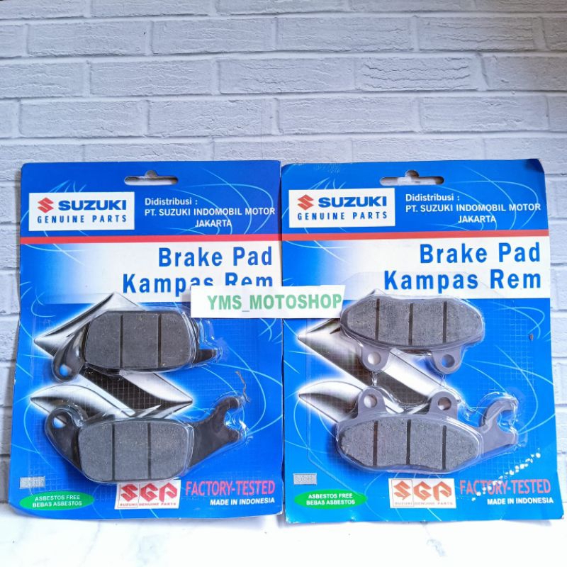 Jual Dispad Kampas Rem Depan Belakang Suzuki Satria Fu 150 Lama Asli