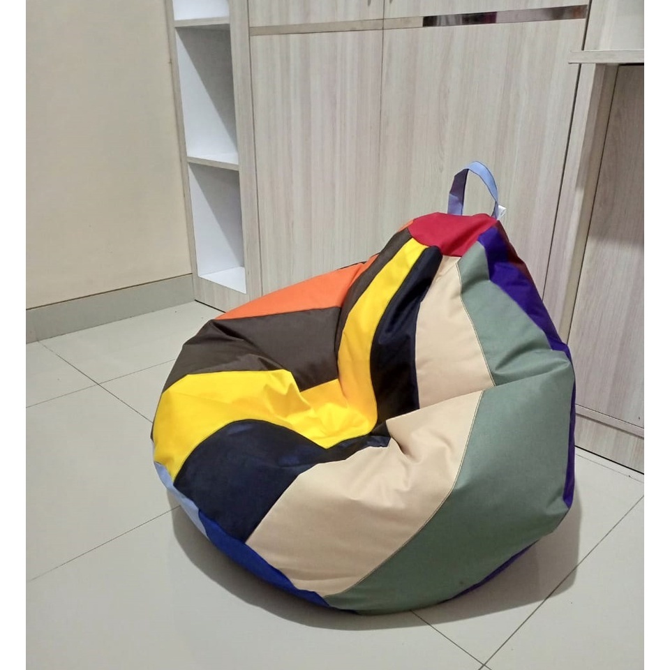 Jual Bean Bag Pumpkin Cover Only Size Medium Beanbag Waterproof