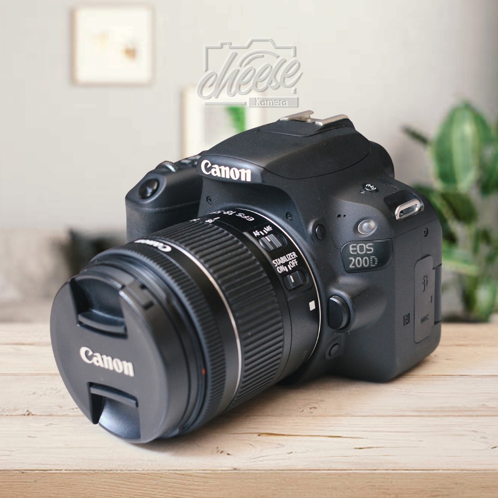 Jual CANON 200D KIT 18 55MM IS STM LIMITED EDITION MULUS SEPERTI BARU