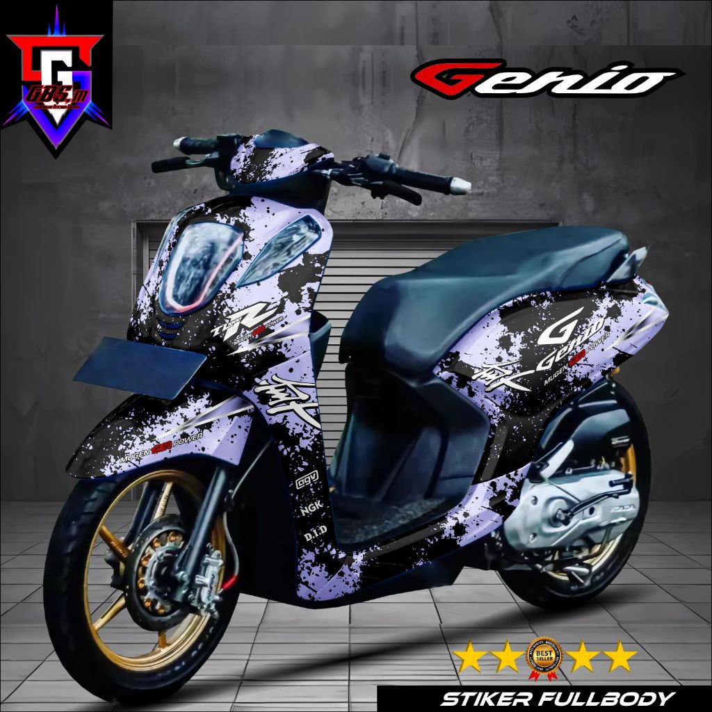 Jual Terbaru Decal Stiker Honda Genio Fullbody Stiker Motor Genio