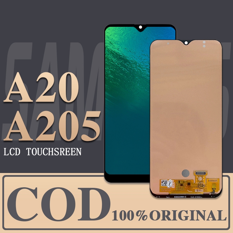 Jual ORIGINAL LEMLCD Samsung A20 A205 ORIGINAL 100 FULL SET LAYAR