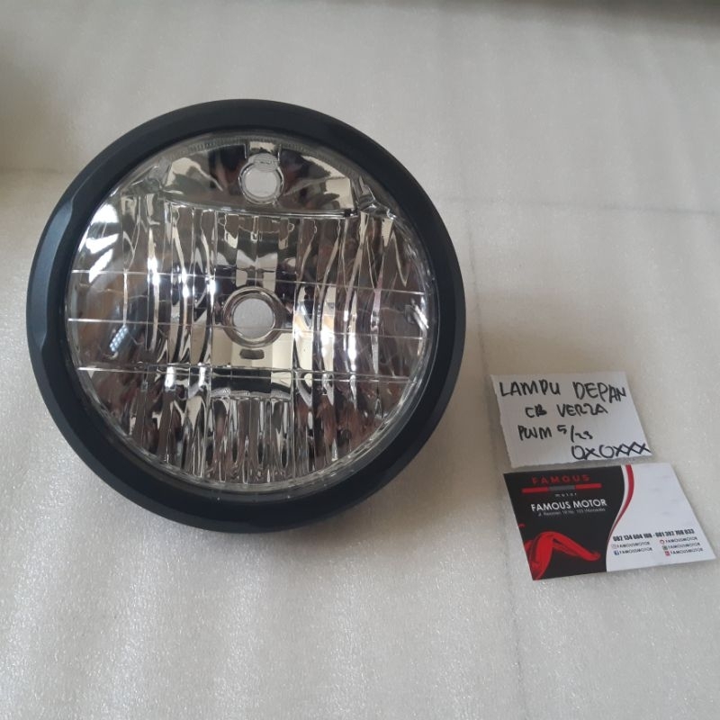 Jual REFLEKTOR LAMPU DEPAN CB 150 R VERZA WIN Shopee Indonesia