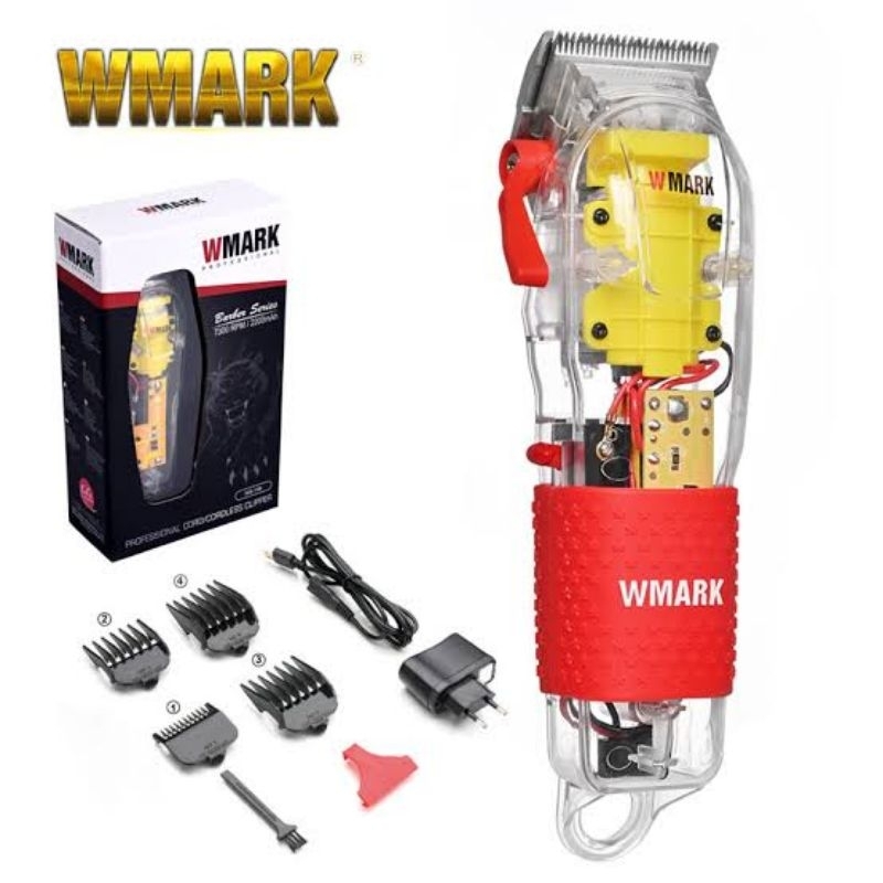 Jual Wmark Ng Rpm Original Transparan Hair Clipper Mesin