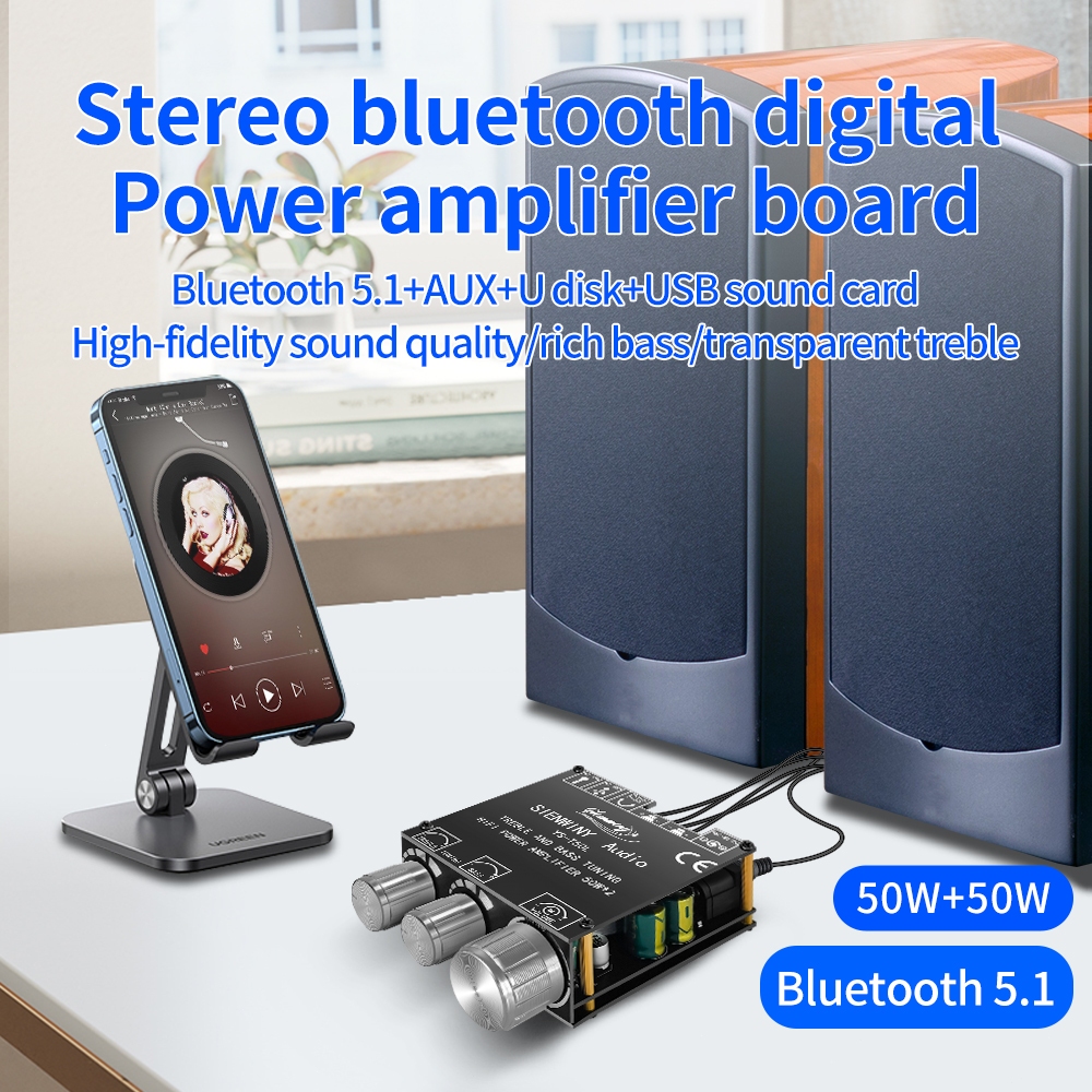 Jual App X W Hifi Power Subwoofer Papan Amplifier Tpa D Stereo