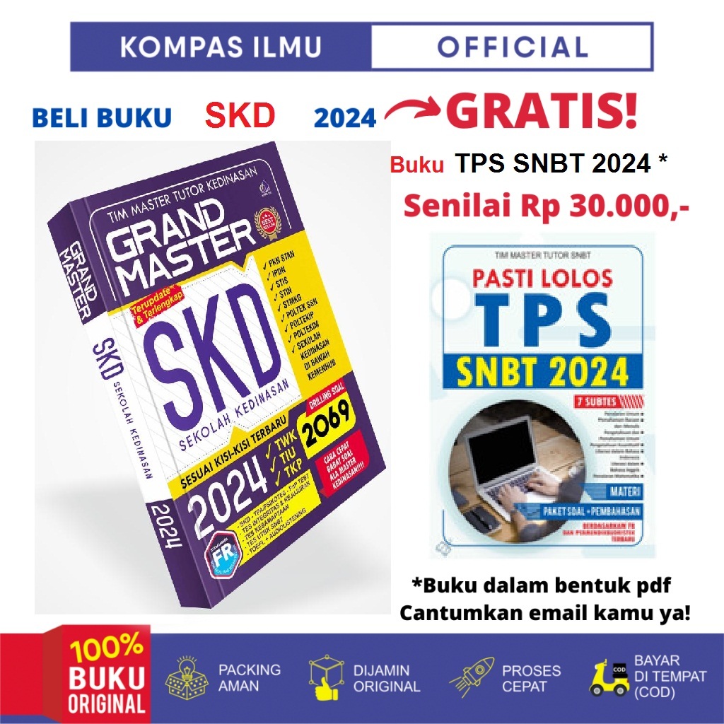 Jual Buku Skd Sekolah Kedinasan Edu Penguin Buku Grand Master