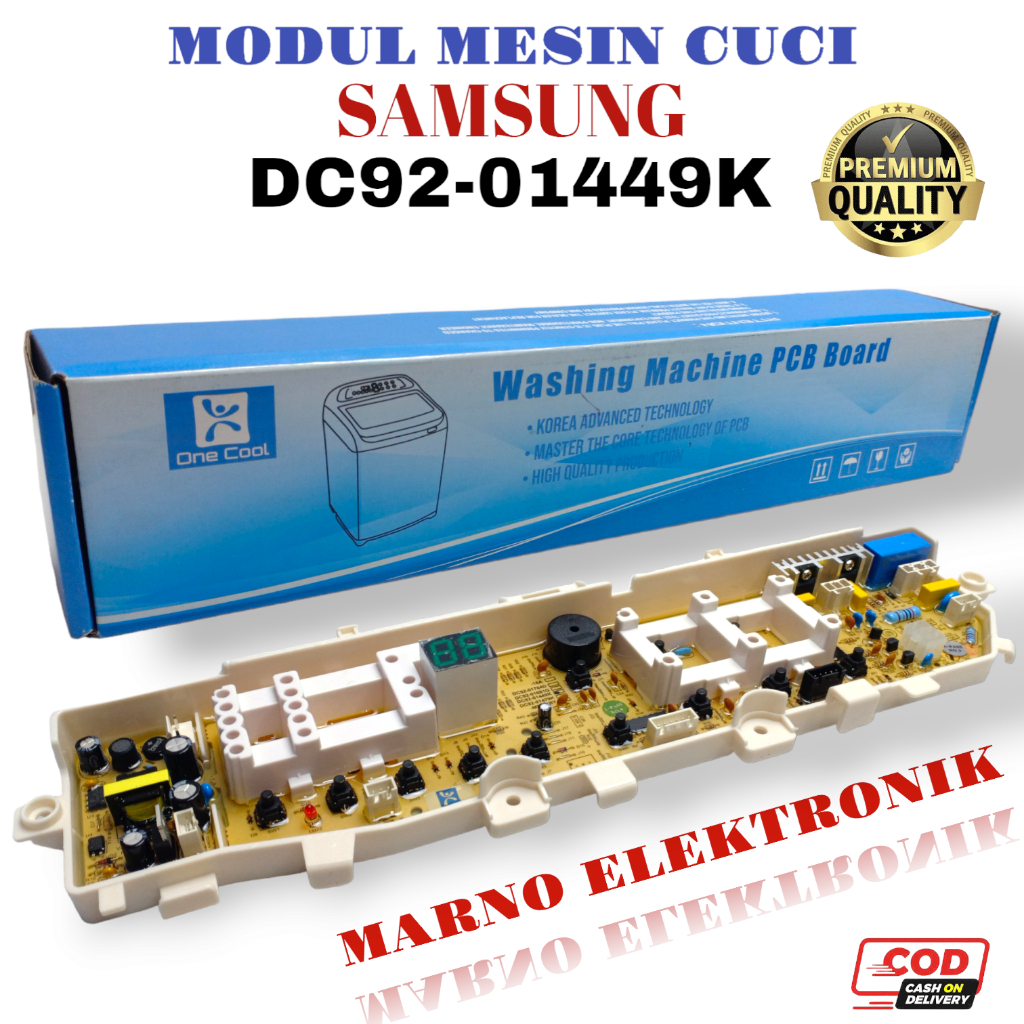 Jual MODUL PCB MAINBOARD DC92 01449K MESIN CUCI SAMSUNG WA70H4000