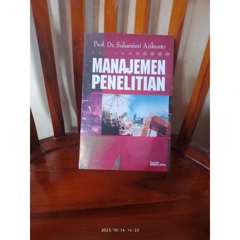 Jual Buku Ori Manajemen Penelitian Oleh Prof Dr Suharsimi Arikunto