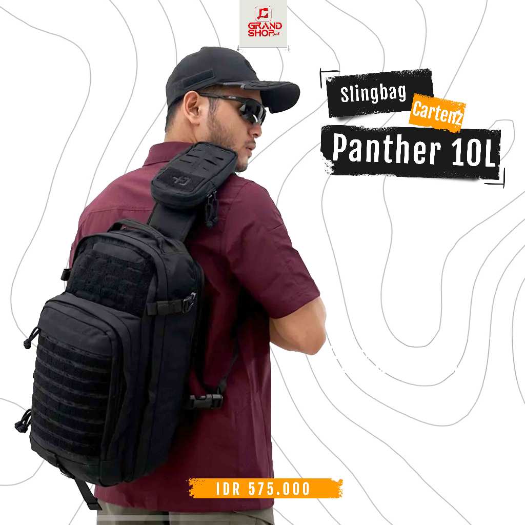 Jual Tas Selempang Cartenz Tactical Panther Liter Grandshop Shopee