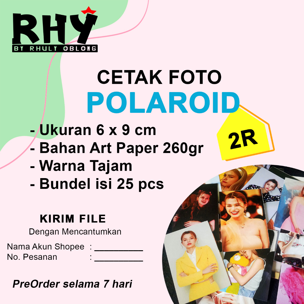 Jual Rhy Cetak Foto Polaroid R Shopee Indonesia