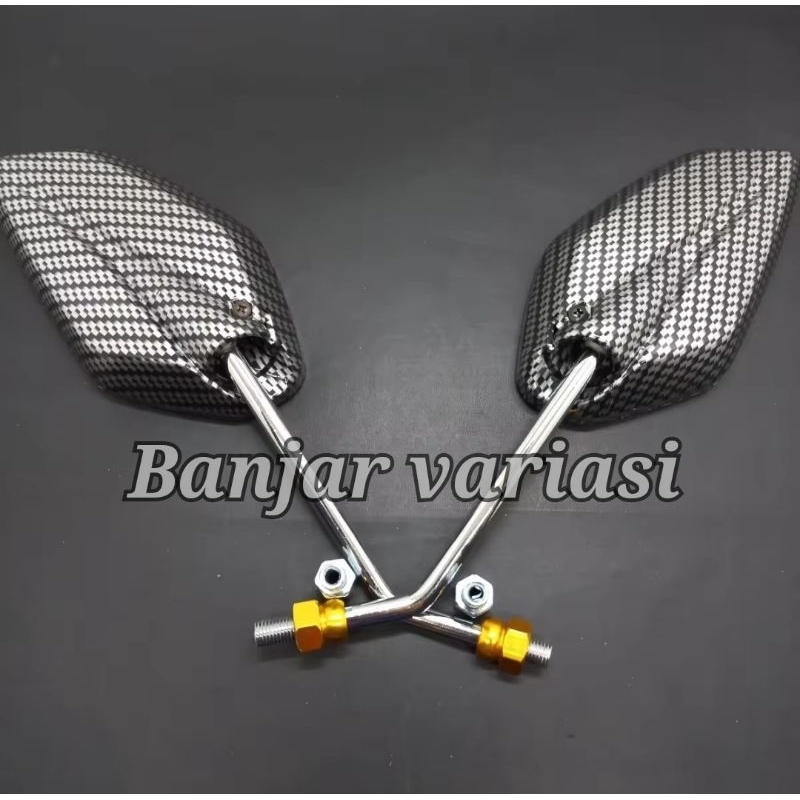 Jual Spion Carbon Yamaha Jupiter Nmax Aerox Lexi Spion Variasi Carbon