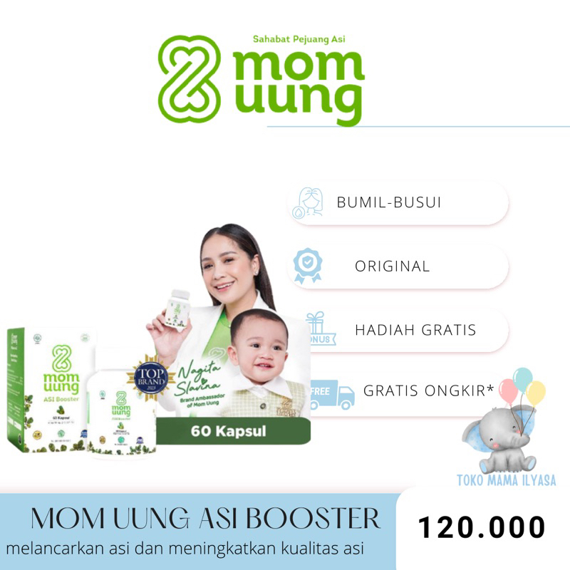 Jual Mom Uung Asi Booster 60 Kapsul Shopee Indonesia