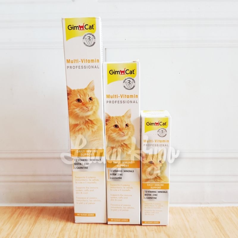 Jual Vitamin Kucing GIMCAT Multivitamin Professional Immune Protection