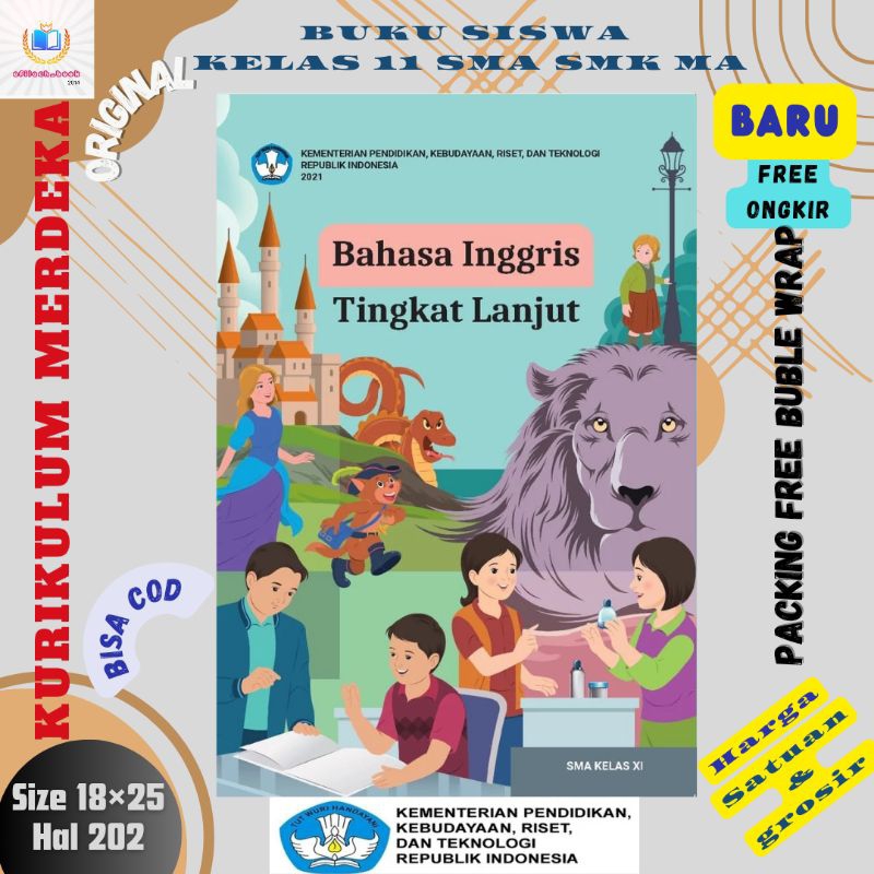 Jual Buku Siswa Bahasa Inggris Tingkat Lanjut Kelas Sma Smk Ma