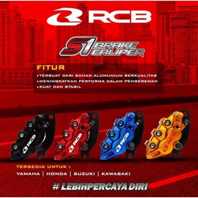 Jual Pala Babi Kaliper Depan Rcb Mio Smile Mio J M Fino Jupiter Mx