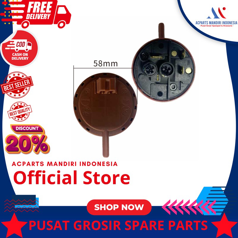 Jual MULTI UNIVERSAL Water Level Sensor Mesin Cuci Front Loading