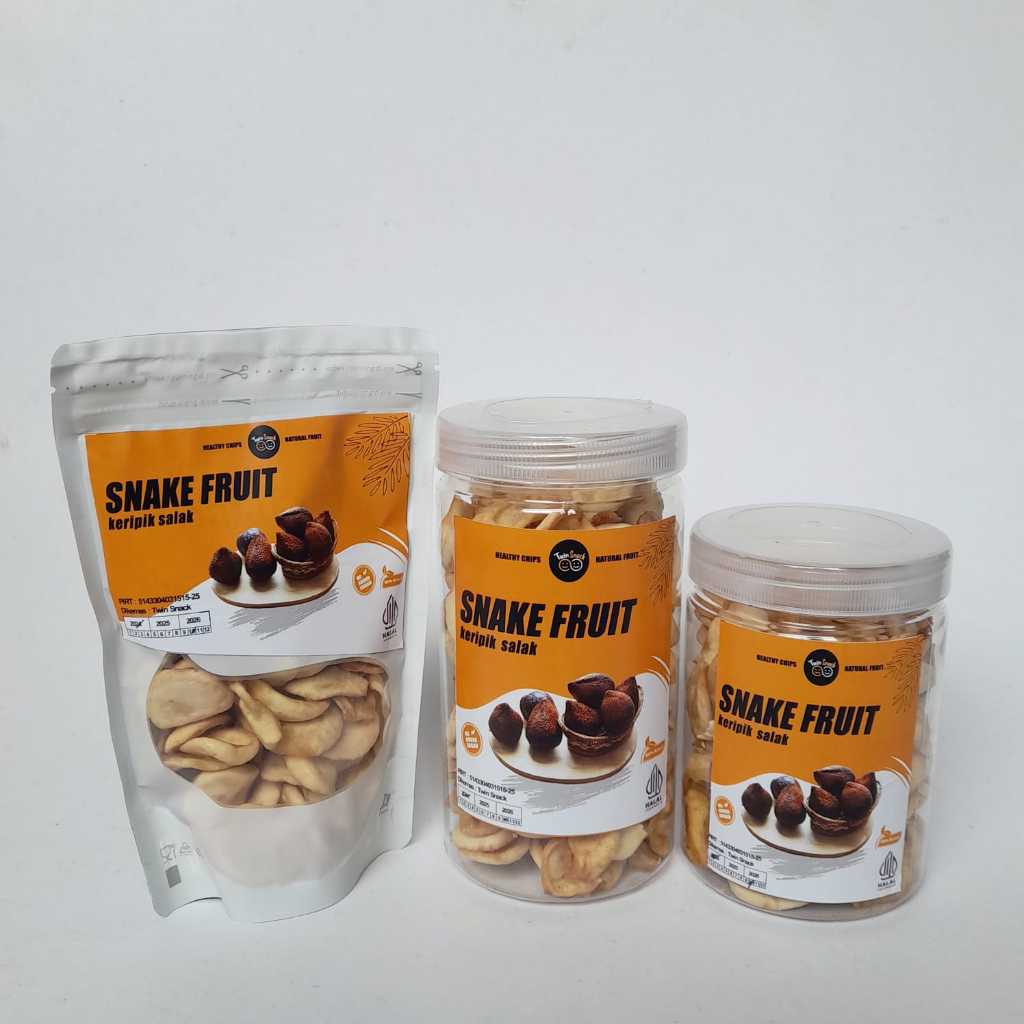 Jual TWIN SNACK 1000 Ml 800 Ml TERMURAH KERIPIK BUAH SALAK