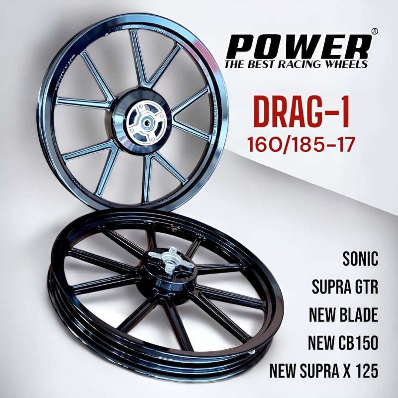 Jual Velg Racing Power GP Drag 1 Untuk Motor Sonic Supra X 125 Dd