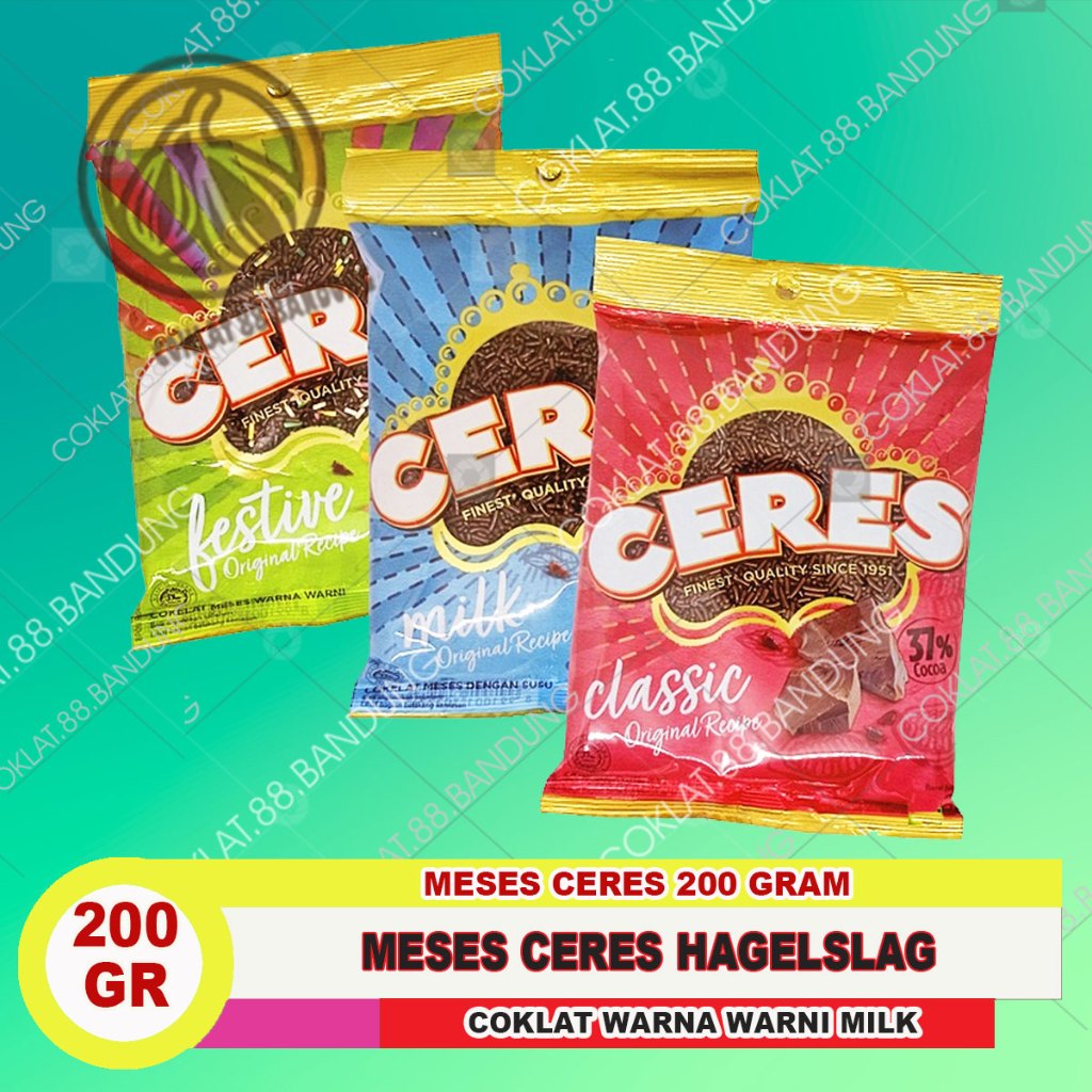 Jual MESES CERES 200GR HAGELSLAG MEISES WARNA WARNI 200 GR MESIS