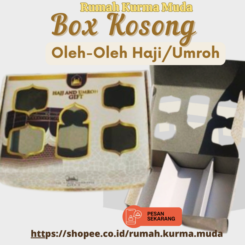 Jual Rumah Kurma Muda Dus Paket Oleh Oleh Haji Dan Umroh Pack Isi