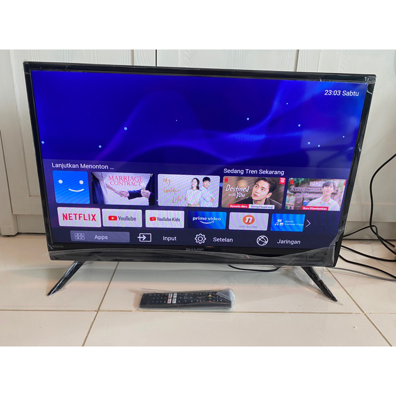 Jual TV SHARP 2T C32DF1I Easy Smart LED TV AQUOS SECOND 32Inch Shopee