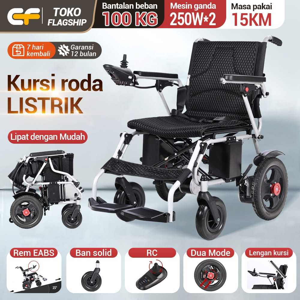 Jual Epic Finds Kursi Roda Elektrik Bisa Lipat Ekonomis Kursi Roda