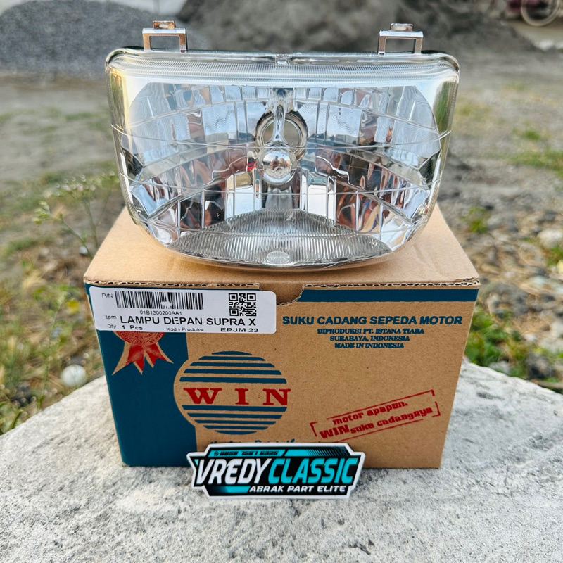 Jual Lampu Depan Supra X Reflektor Depan Supra X Lama Merk Win Kualitas