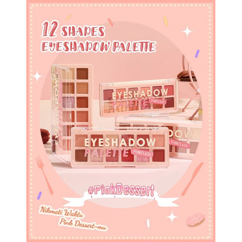 Jual Pinkflash Pro Touch Eyeshadow Palette PF E15 Shopee Indonesia