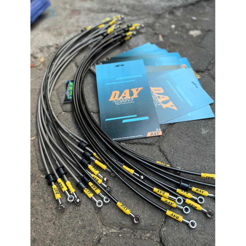 Jual Kabel Rem Day MODEL TDR Depan Selang Cakram Depan 95cm Selang Rem