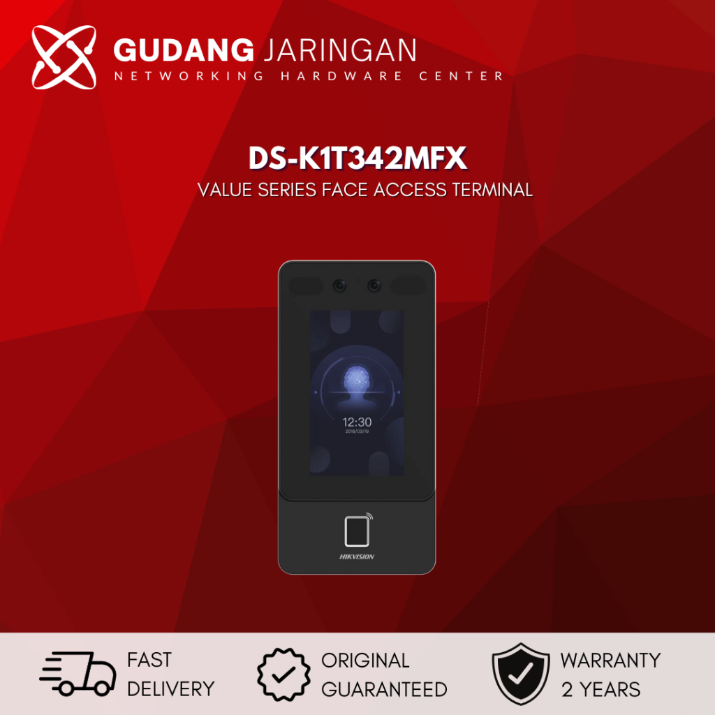 Jual Hikvision Ds K T Mfx Access Control Face Recognition Terminal