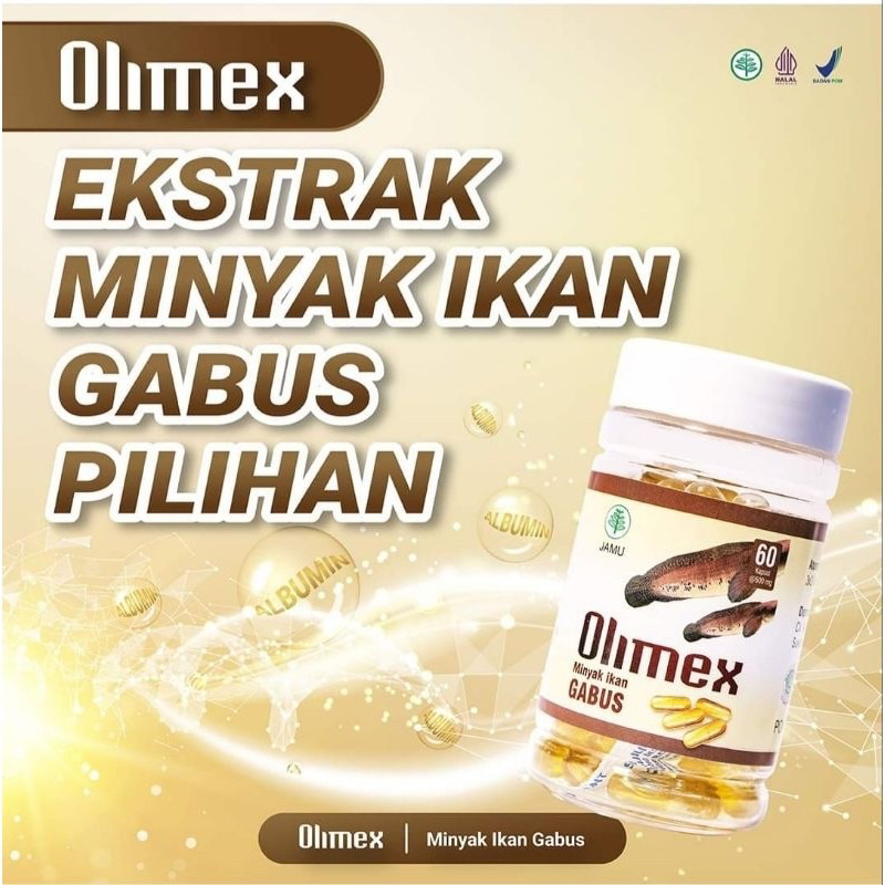 Jual Kapsul Olimex Asli Keringkan Luka Pasca Operasi Ekstrak