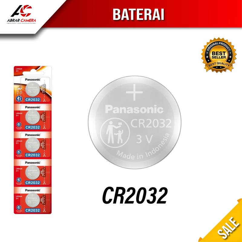 Jual Panasonic Baterai Lithium Koin Battery Lithium Coin Cr Kancing