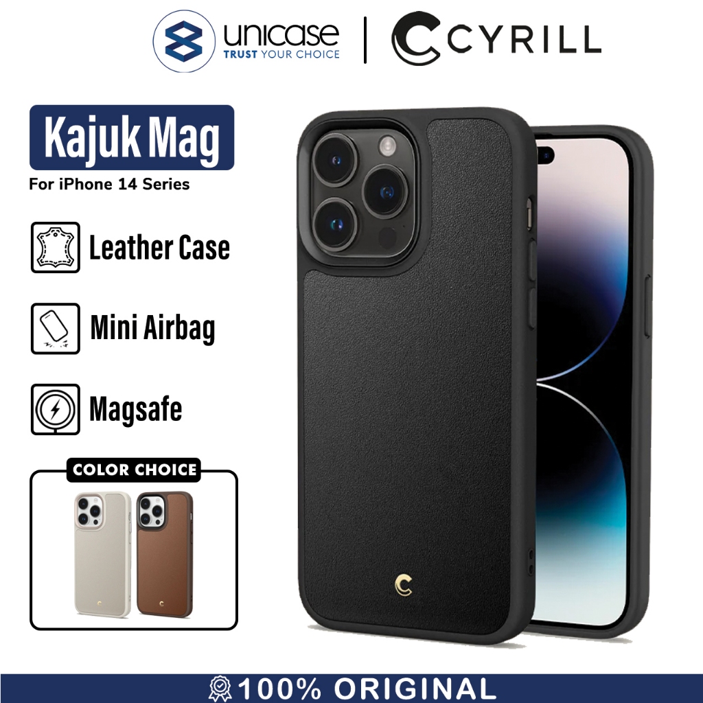 Jual Case IPhone 14 Pro Max Plus Cyrill By Spigen Kajuk MagSafe Hybrid