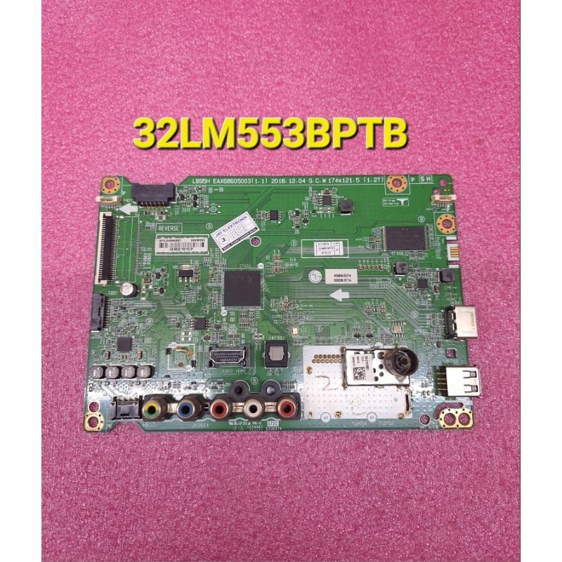 Jual Mb Mobo Mainboard Motherboard Tv Lg Lm Bptb Lm