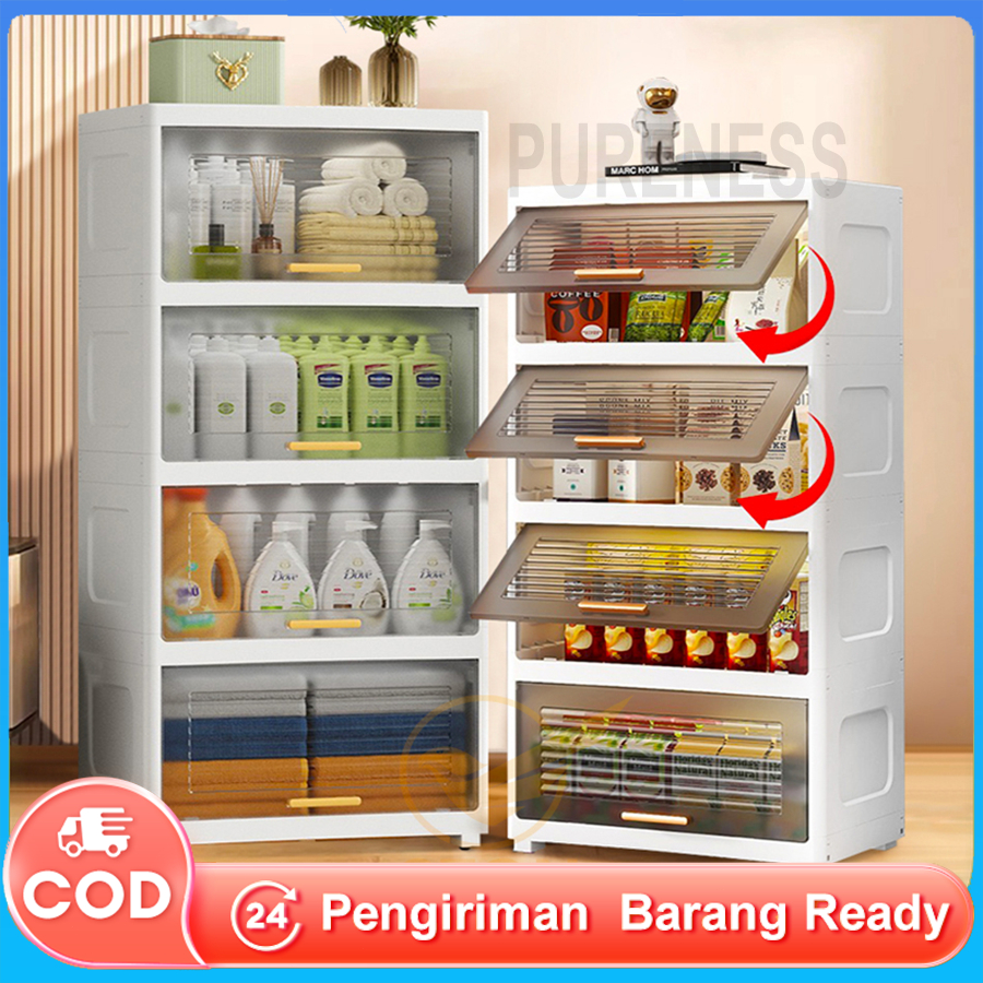 Jual Laci Susun Plastik Cm Rak Susun Penyimpanan Storage Cabinet