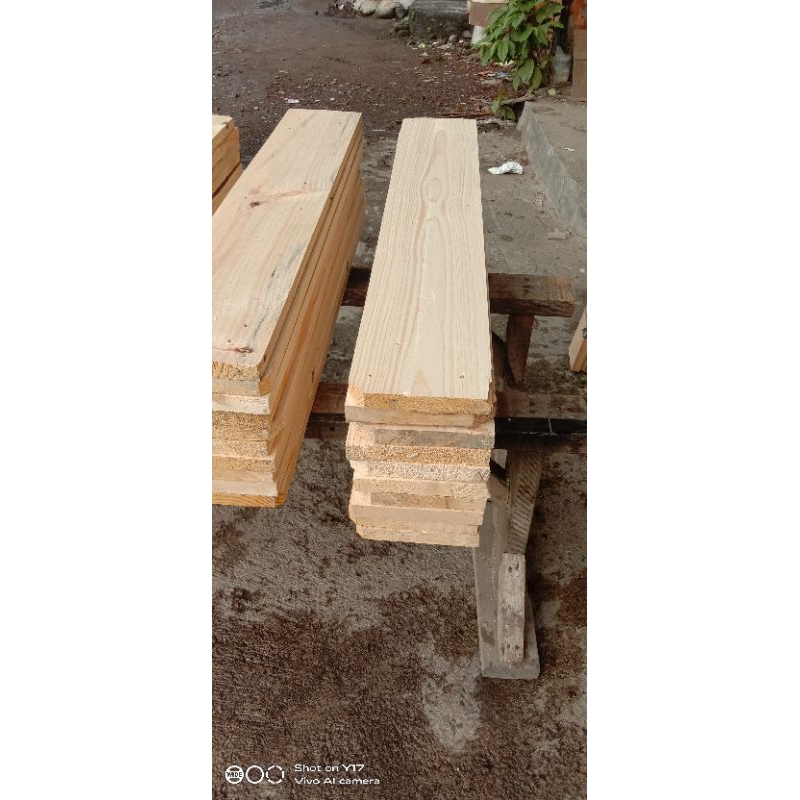 Jual PAPAN KAYU JATI BELANDA EX PALET UKURAN 2 CM X 14 CM X 80 CM