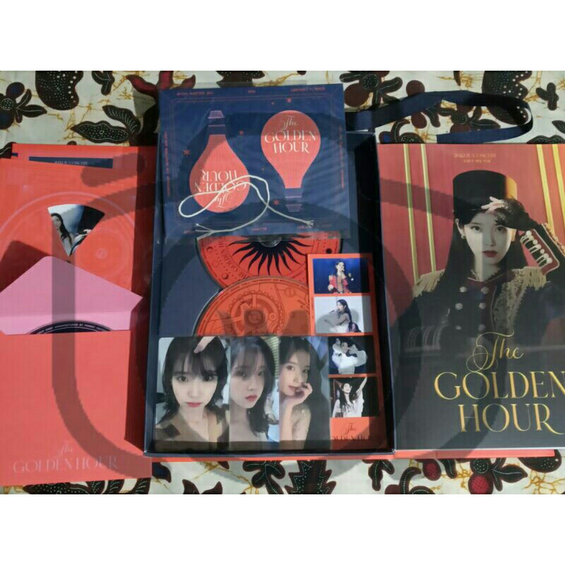 Jual UNSEALED FULLSET BLU RAY 2022 IU Concert The Golden Hour