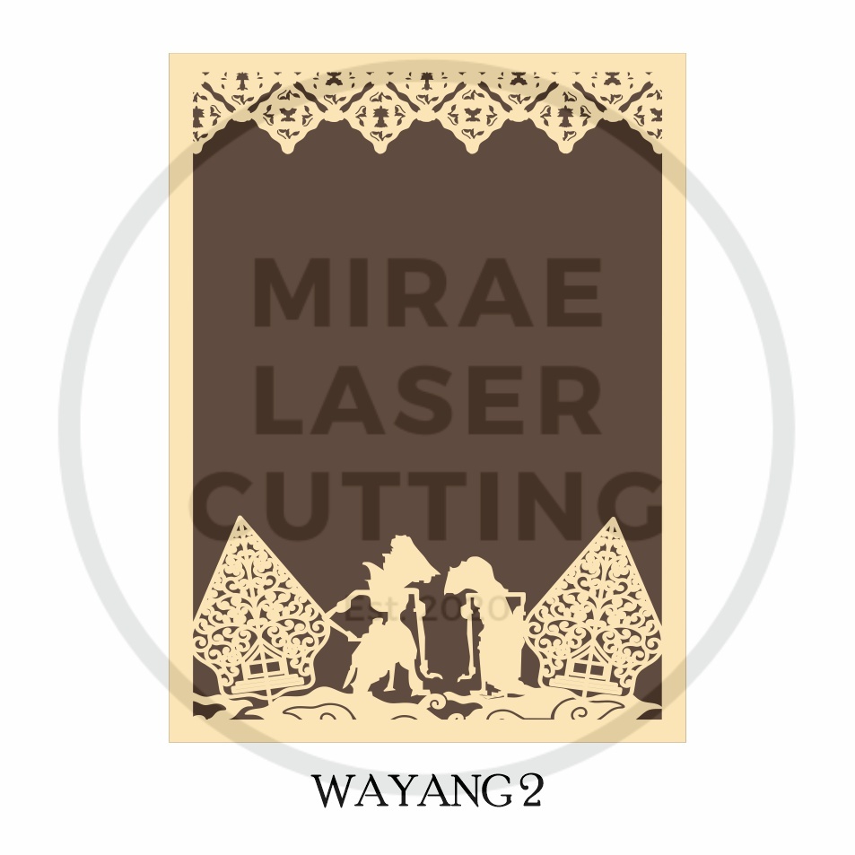 Jual Bingkai Mahar Pernikahan Mahar Lasercut Pigura Mahar X Cm