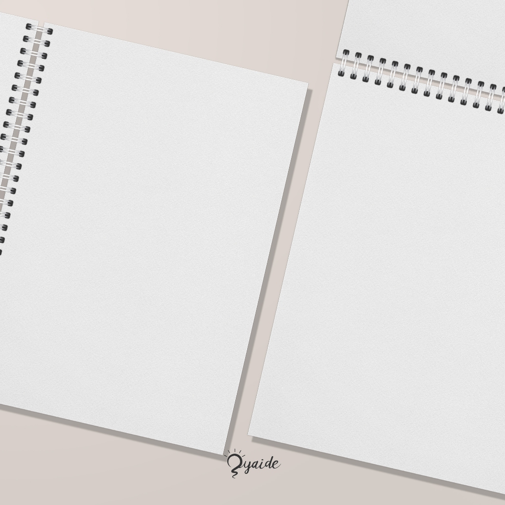 Jual Blank Notes B5 HVS 100gsm Notebook Basic Catatan Agenda Kosong