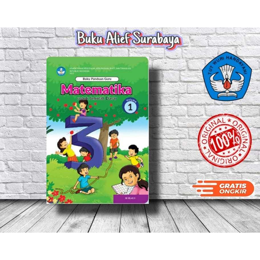 Jual Buku Panduan Guru Matematika Vol Kelas Sd Original Kurikulum